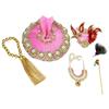 Laddu Gopal Deity Dress with shringaar set - Pack of 1- Size- 2 (Diameter - 6 inches)