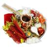 Meenakari Puja Thali Set- - For Pooja Room Home Temple Office- with necessary pooja items