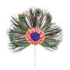 Peacock Feather Hand Fan 2- More Pankh