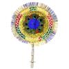 Peacock Feather Hand Fan 3- More Pankh