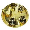 Brass Puja Thali Set- Small