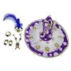 Deity Dress/Poshak for Laddu Gopal- Violet- Size- 2