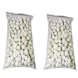 Cotton Wicks for Diya/ Diya batti (Round, Kesar White)- Pack of 500 (250 in each pack)- For Pooja Aarti